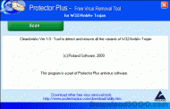 W32/CleanAntiAv Trojan Removal Tool. screenshot